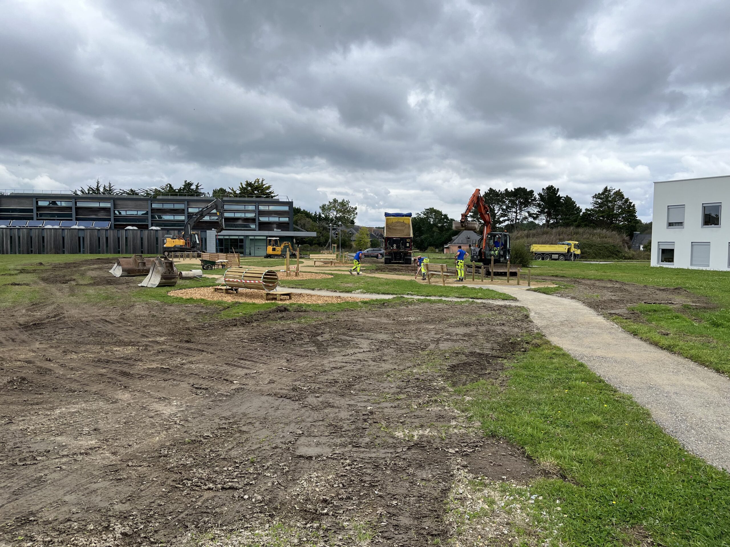 Promenade de santé Etel - Chantier Carrières Daniel