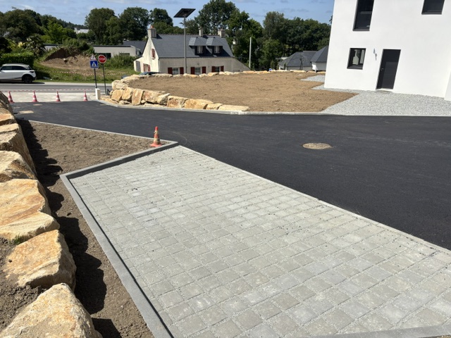 Chantier lotissement Elven - Carrières Daniel 4